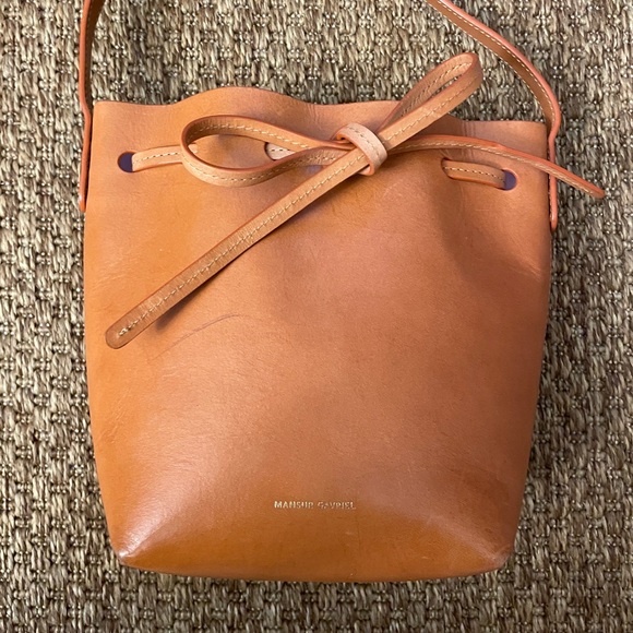 Mansur Gavriel Calfskin Mini Bucket Bag - Picture 2 of 9